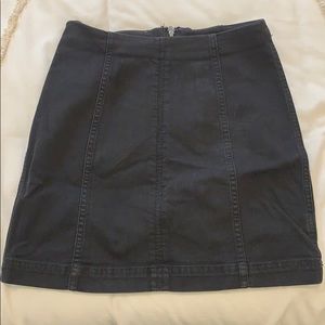 Free People mini pencil skirt